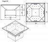 Palenisko ogrodowe Artiss P2 corten